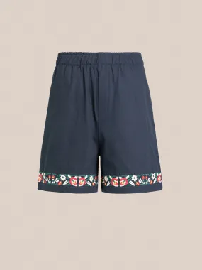 Horse Equine Twill Shorts