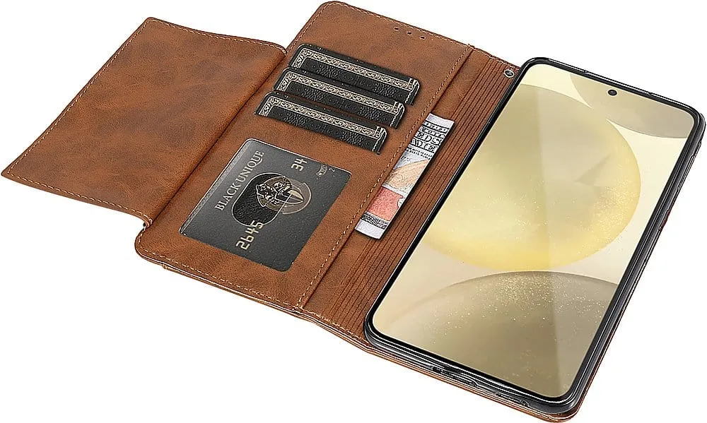 Indy Series Leather Wallet Case - Samsung Galaxy S24