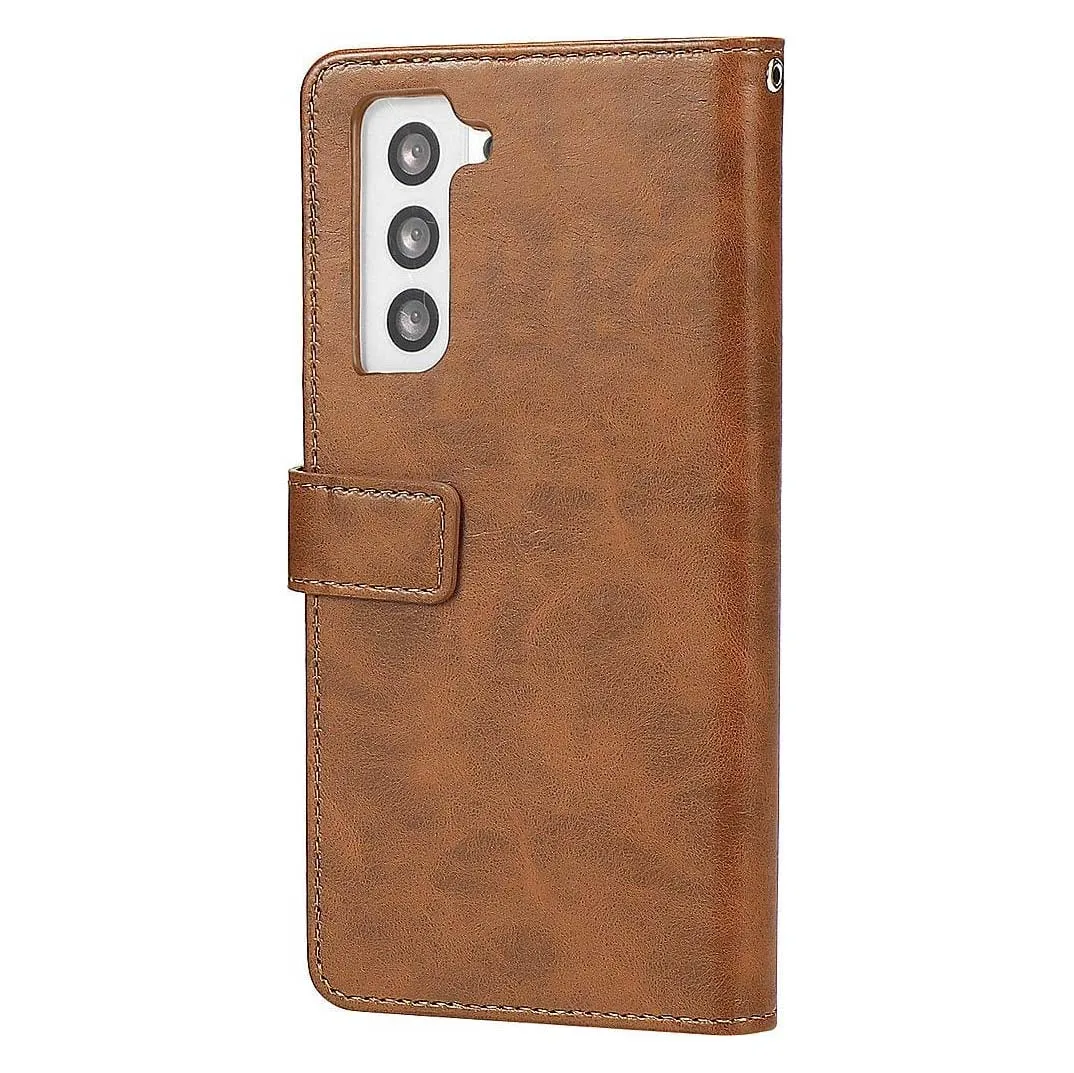 Indy Series Leather Wallet Case - Samsung Galaxy S24