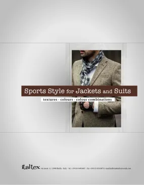 ITALTEX SPORTS STYLE FOR JACKETS AND SUITS AW2021/22