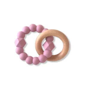 Jellystone Designs Moon Teether - Mauve