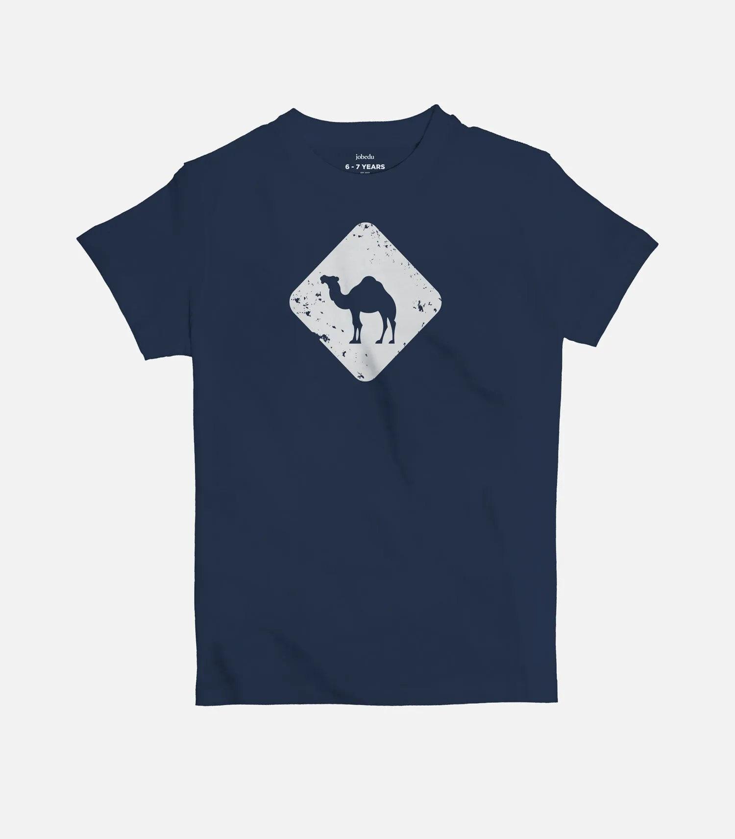 Jobedu Camel Crossing  | Kid's Basic Cut T-shirt