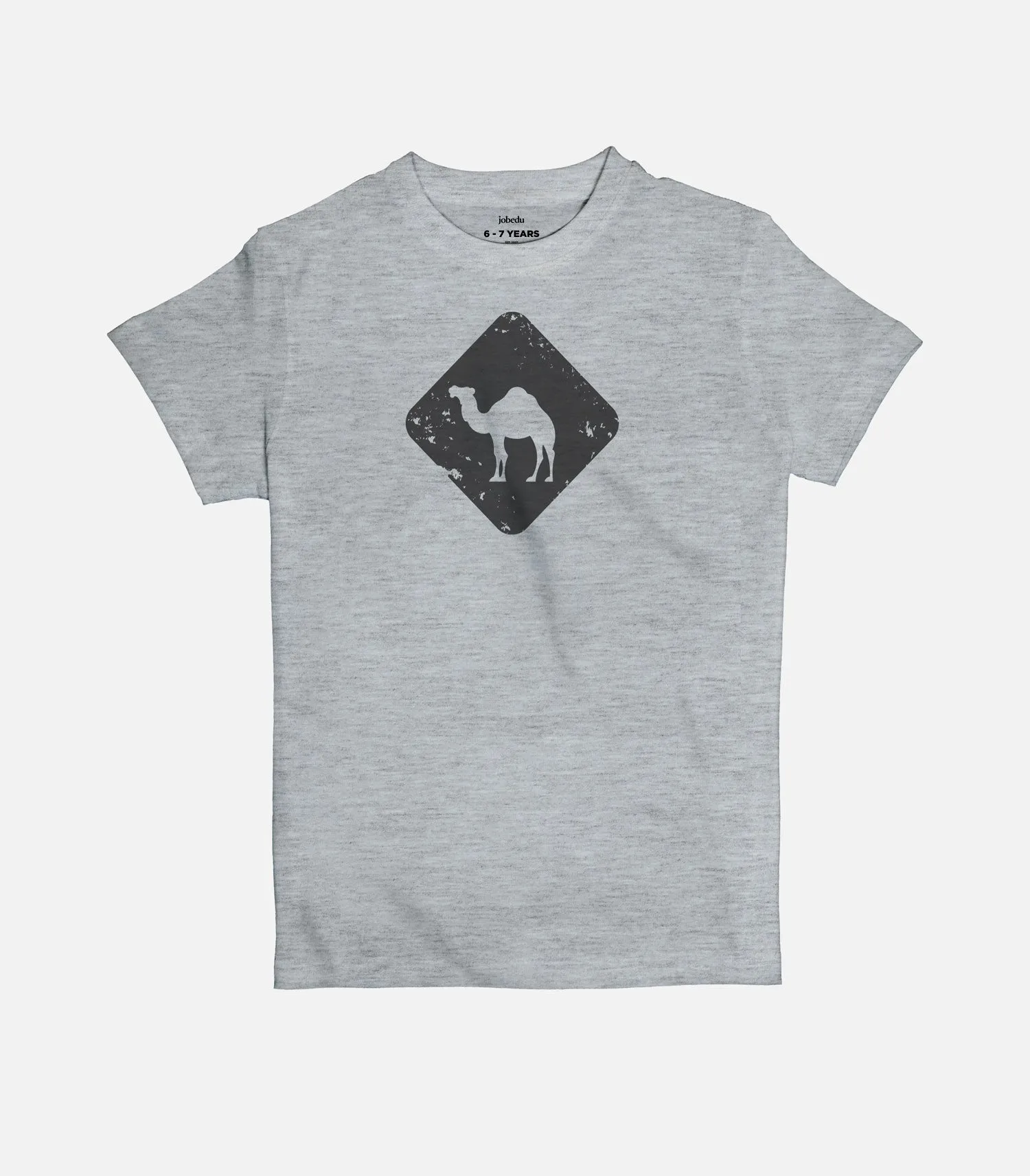 Jobedu Camel Crossing  | Kid's Basic Cut T-shirt