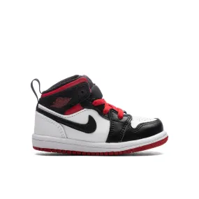 Jordan 1 Mid (TD) - White/Gym Red/Black