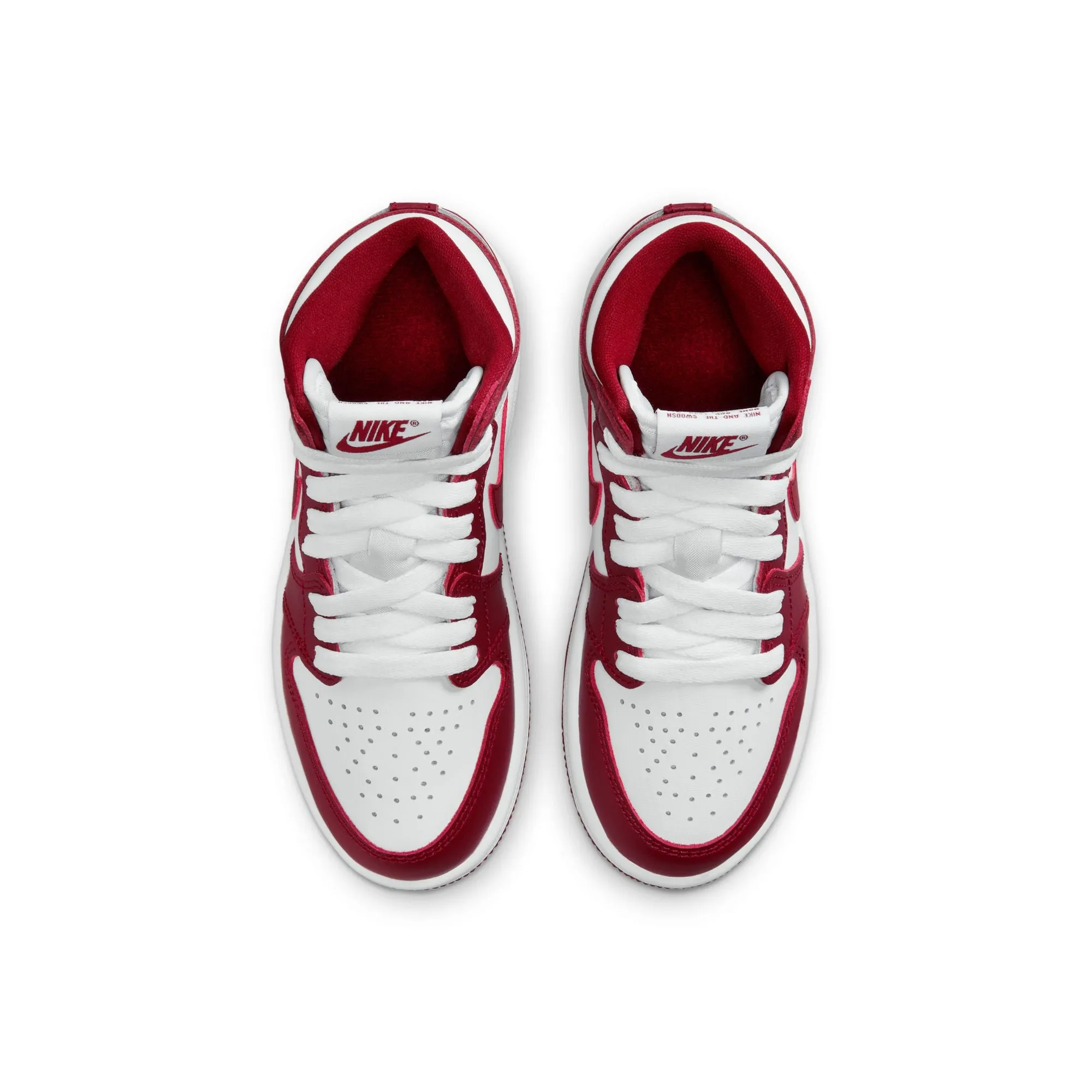 Jordan - Boy  - PS Retro 1 High OG - White/Team Red