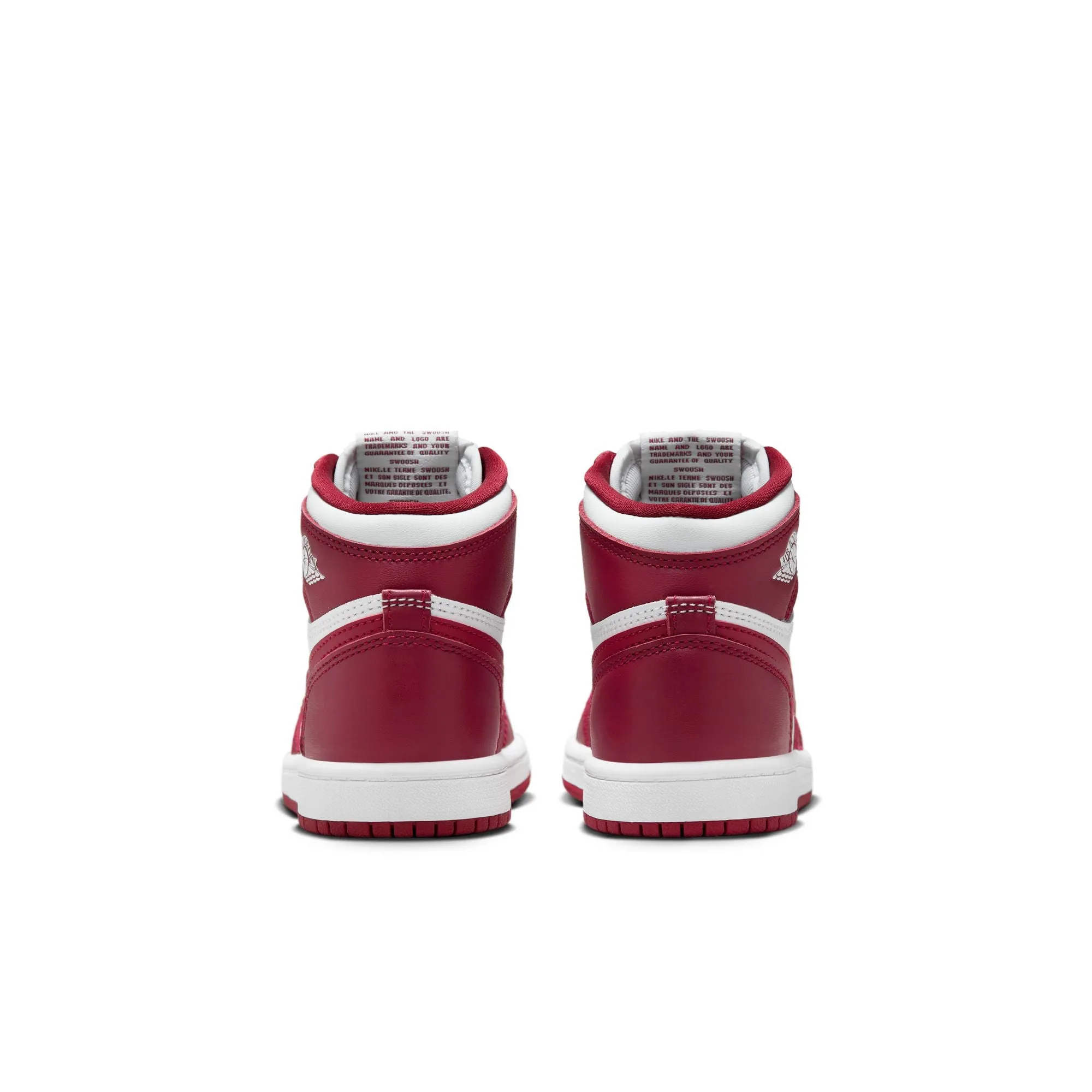 Jordan - Boy  - PS Retro 1 High OG - White/Team Red