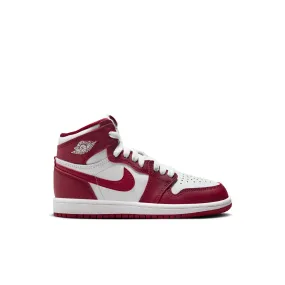 Jordan - Boy  - PS Retro 1 High OG - White/Team Red