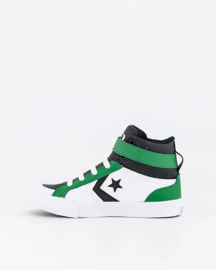 Kid Pro Blaze Strap Hi | White/Green/Black