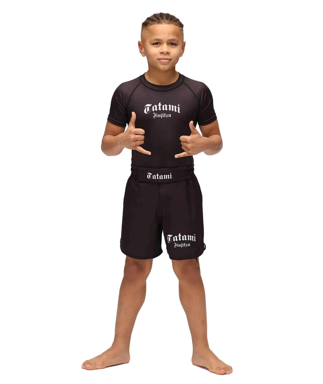 Kids Gothic Grappling Shorts