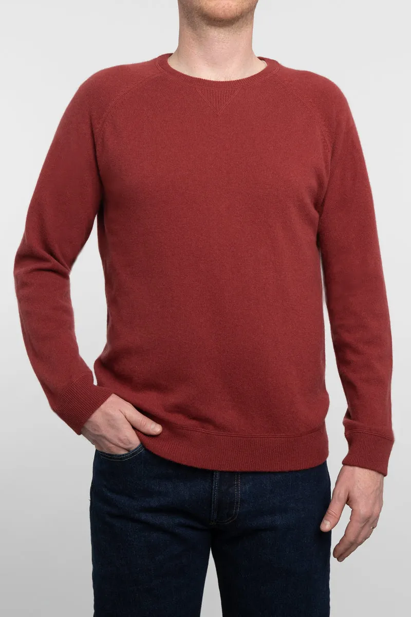 Kinross Cashmere Coverstitch Sweatshirt