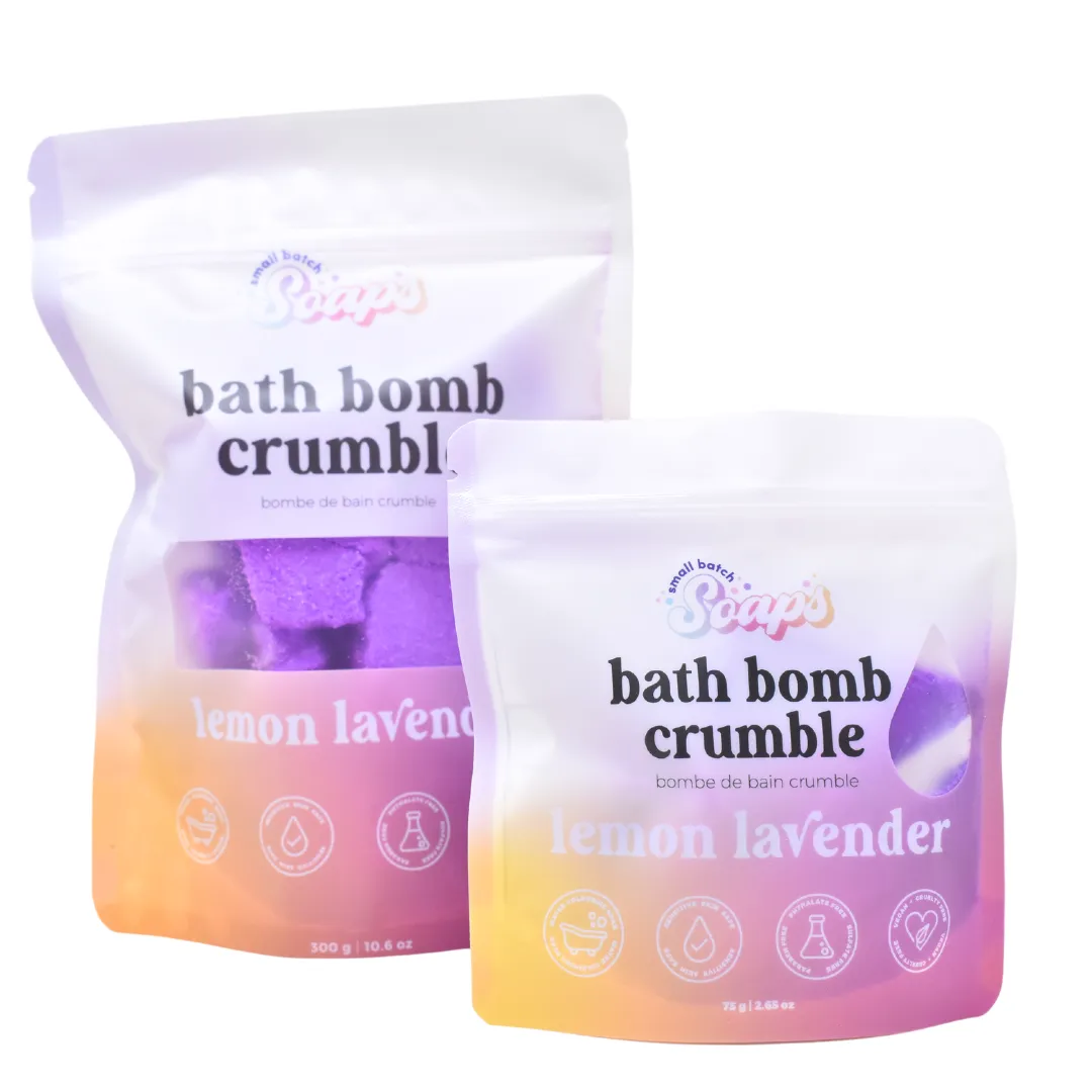 Lemon Lavender Bath Bomb Crumble