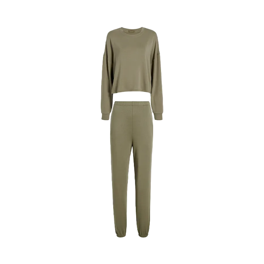 Lightweight Lounge Set | Olive