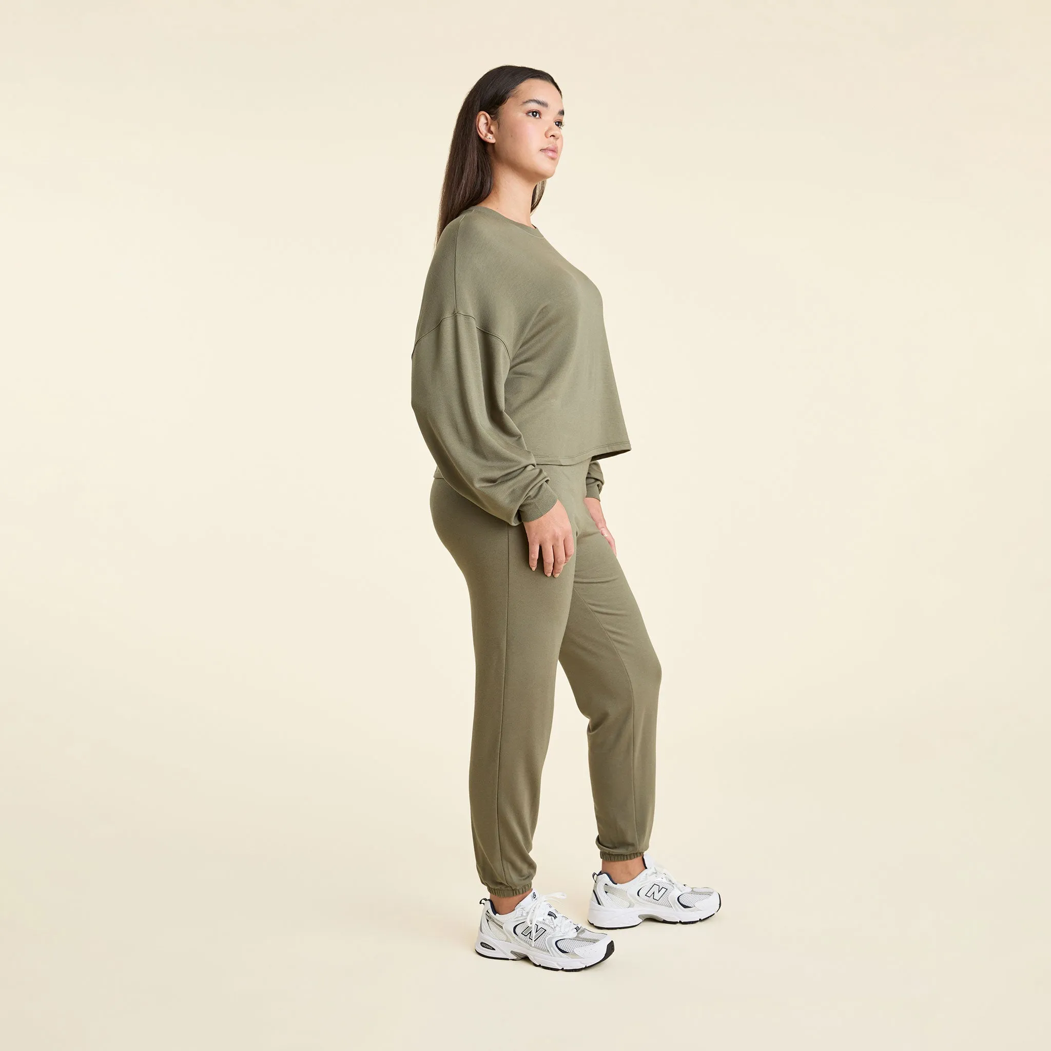 Lightweight Lounge Set | Olive