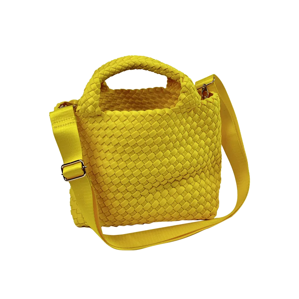 Lucy Small Woven Neoprene Tote