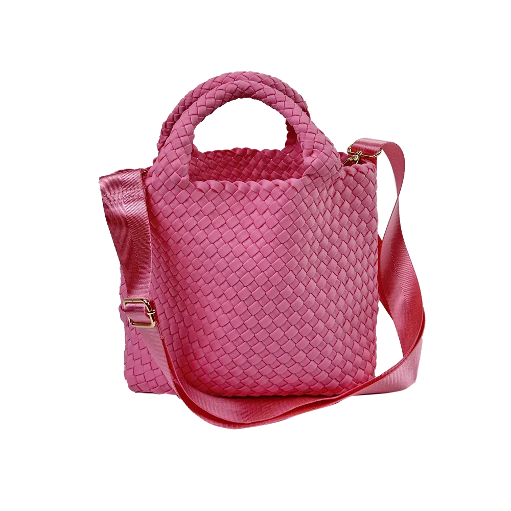 Lucy Small Woven Neoprene Tote