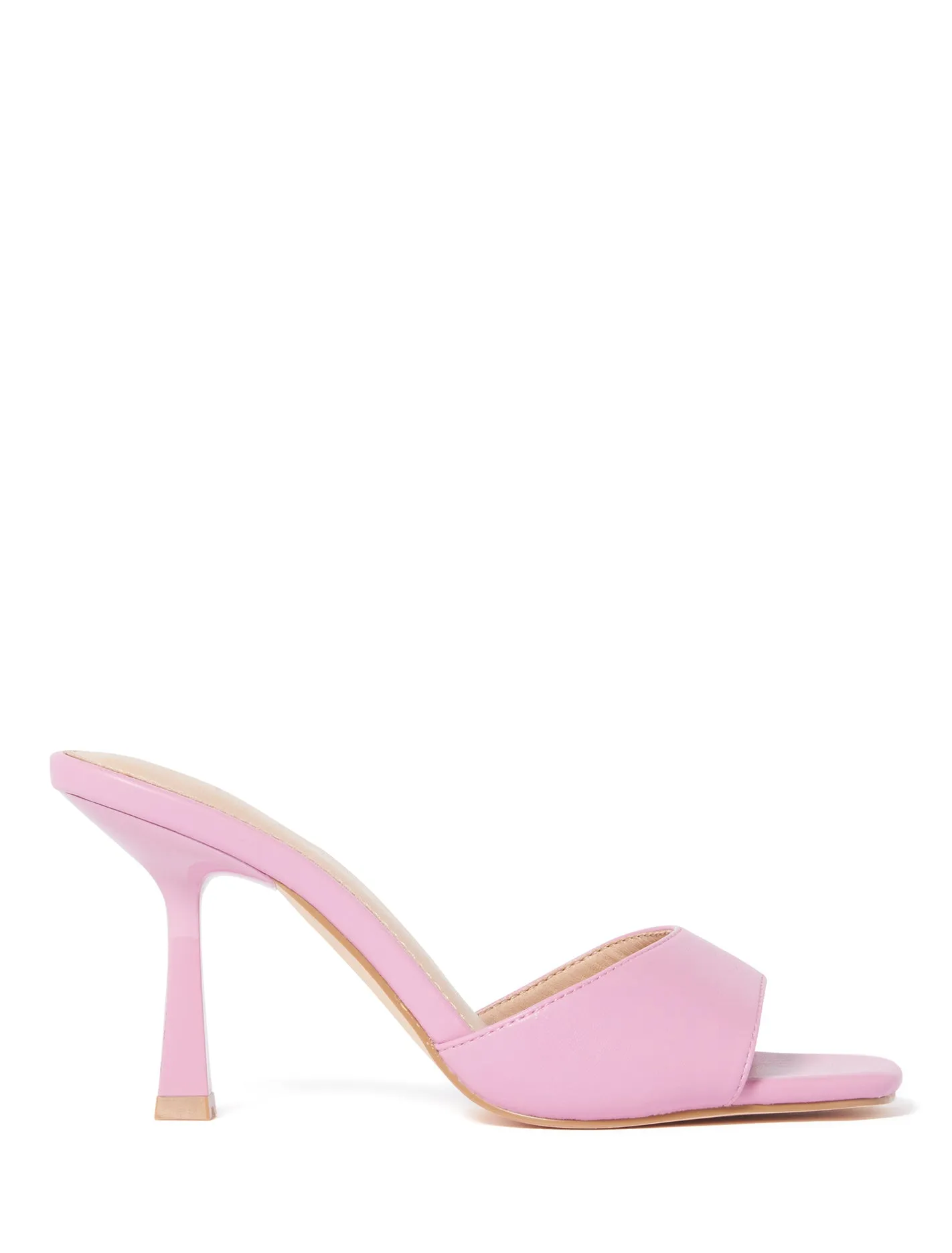 Lucy Trend Vamp Mule Heel