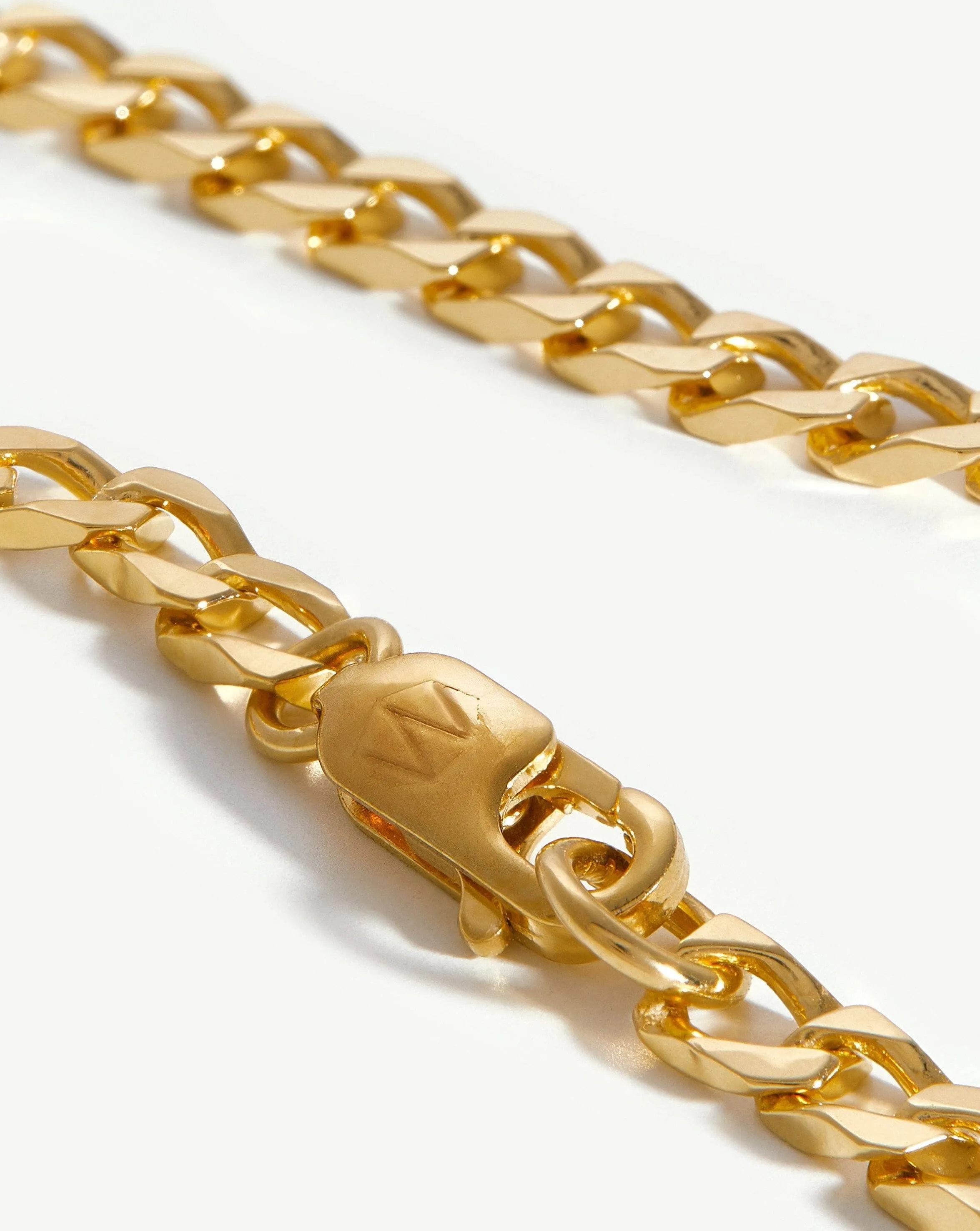 Lucy Williams Flat Curb Chain Bracelet