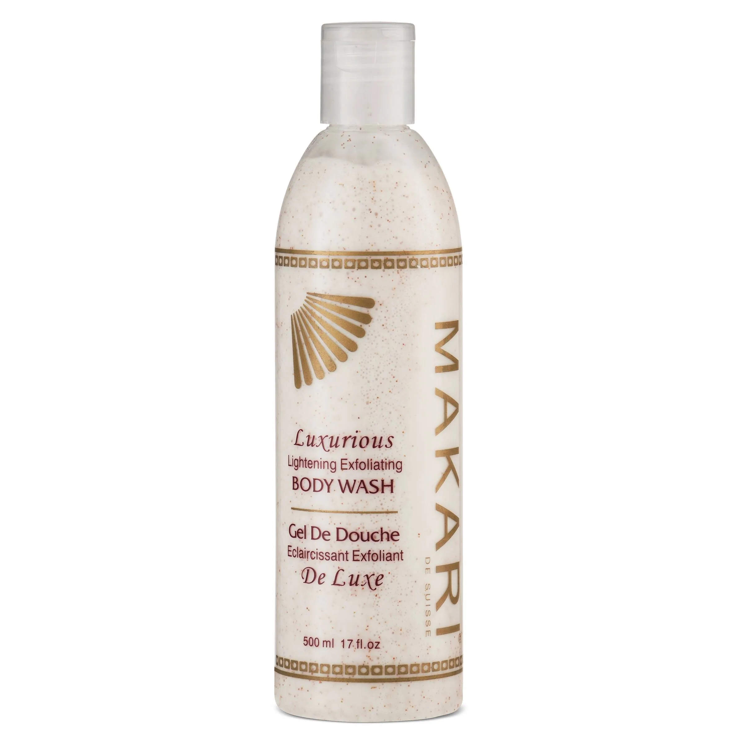 MAKARI DE SUISSE - LUXURIOUS EXFOLIATING BODY WASH 17 oz