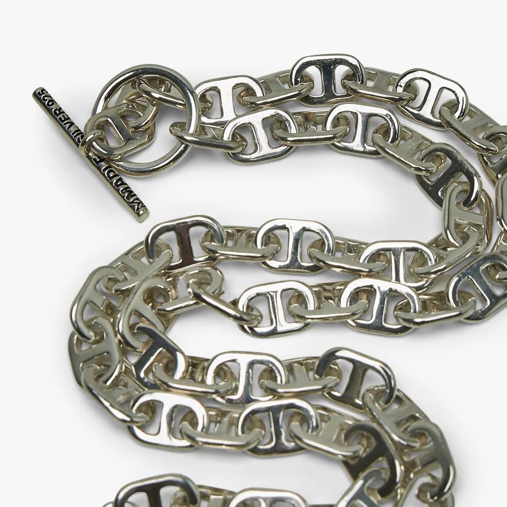 MAPLE Chain Link Necklace (7mm) / Silver .925