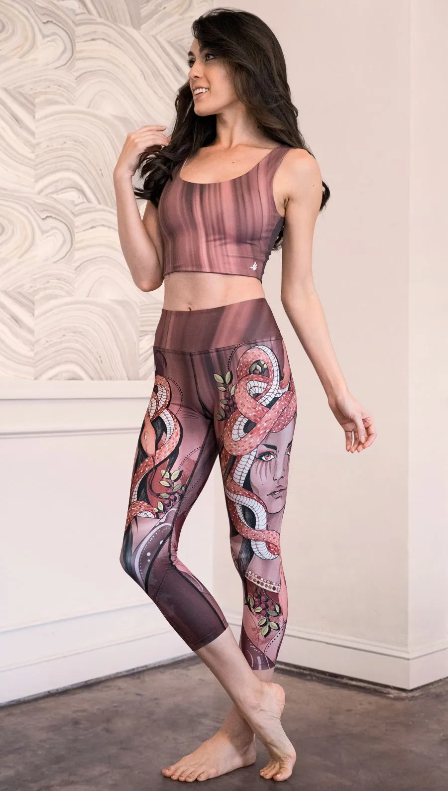 Medusa - Triathlon Capri Leggings