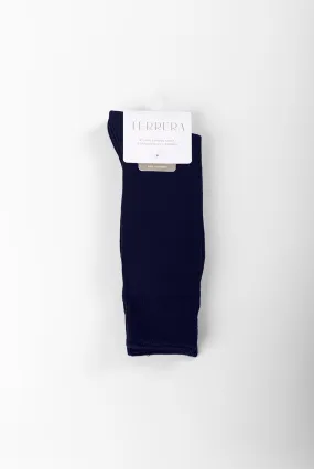 Mens' 2-pack Crew Length Bamboo Socks - Navy