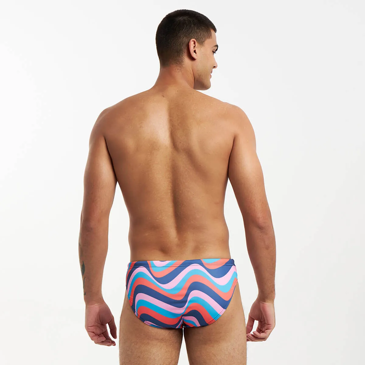 Mens Briefs - Retro Stripes | 80s