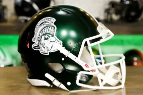 Michigan State Spartans Riddell Speed Authentic Helmet - Gruff Sparty