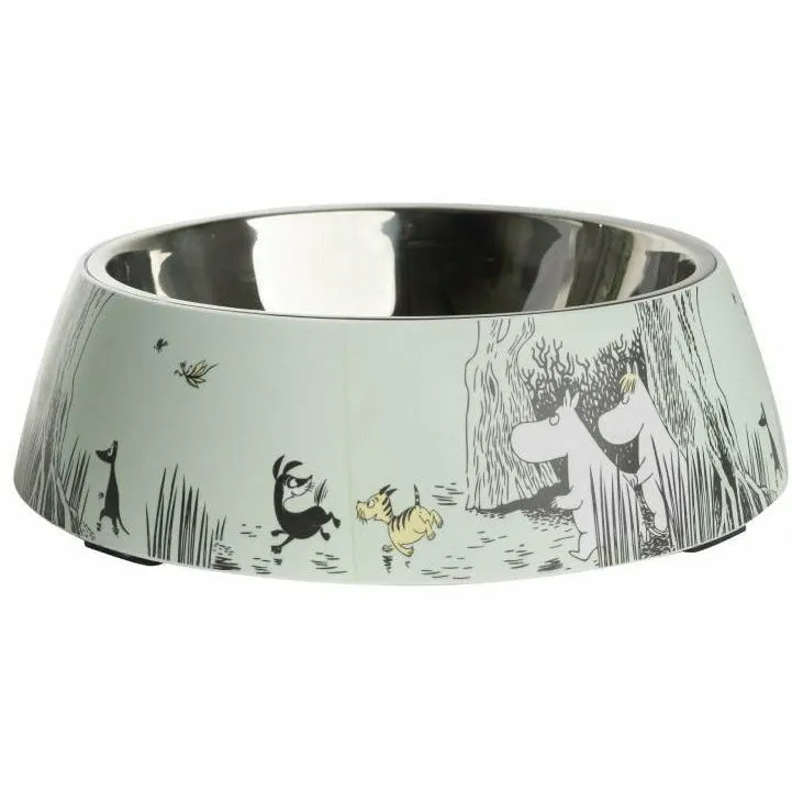 Moomin For Pets Food Bowl Green XL - Muurla