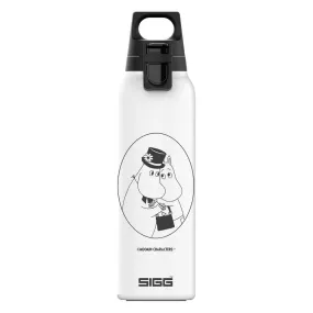 Moomin Hot & Cold One Light Together Bottle White 0,55 L - SIGG