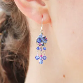 Mosaic Sapphire Earrings