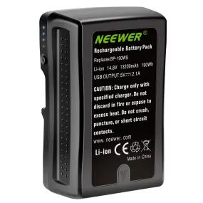 NEEWER 13200mAh V Mount/V Lock Rechargeable Battery