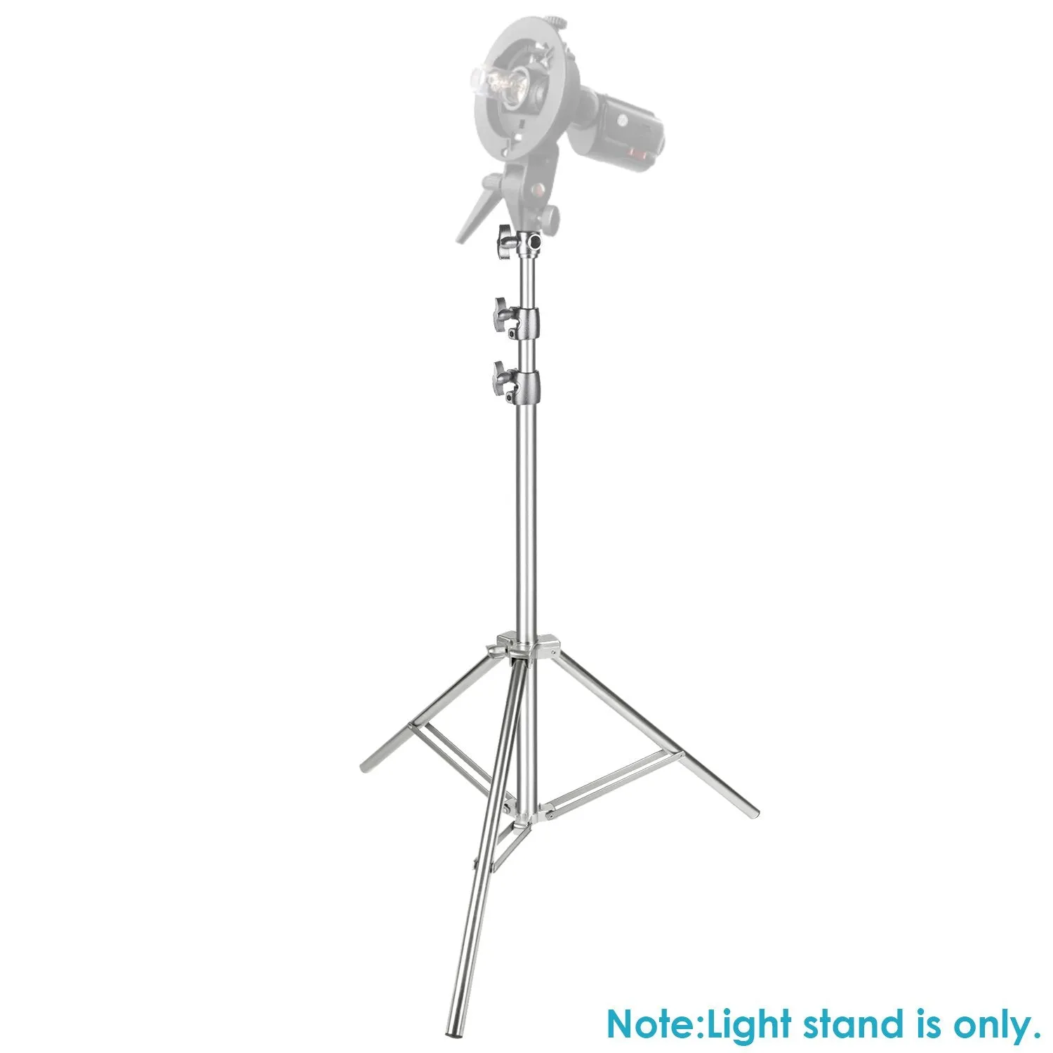 NEEWER 2 Pack 220cm Stainless Steel Photography Light Stand