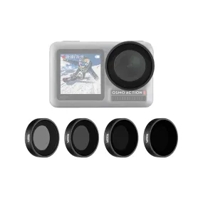 NEEWER 4-Pack Filter Set Compatible with DJI Osmo Action