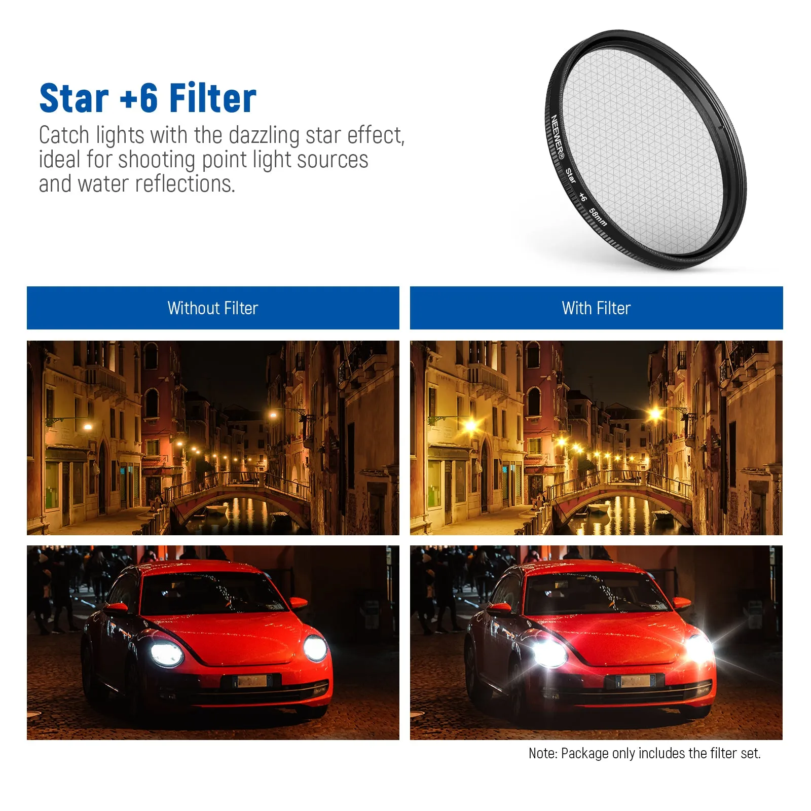 NEEWER Clip On Filters Kit for Phone & Camera