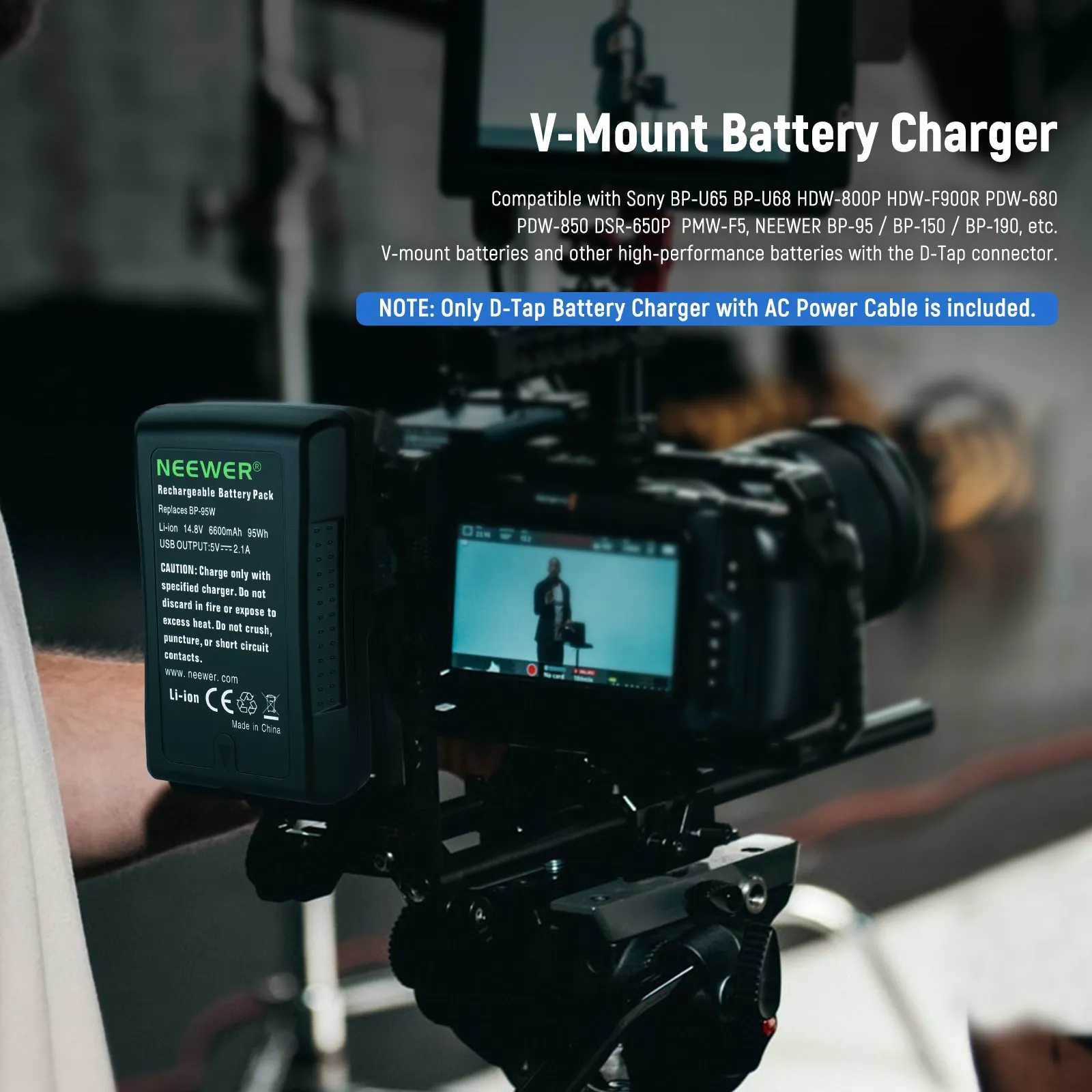 NEEWER D-Tap Battery Charger