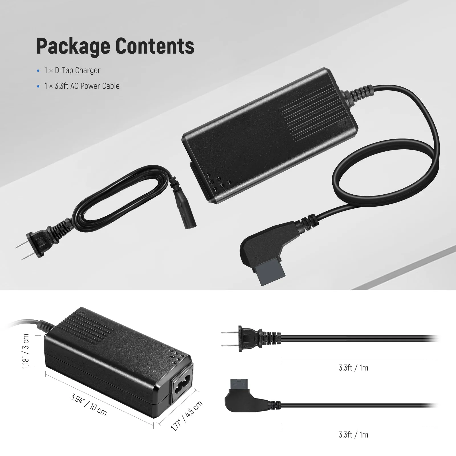 NEEWER D-Tap Battery Charger