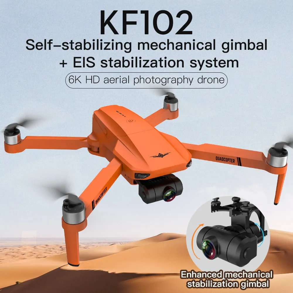 New GPS Drone 4k Professional 8K HD Camera 2-Axis Gimbal Anti-Shake Brushless Foldable Quadcopter 1.2km