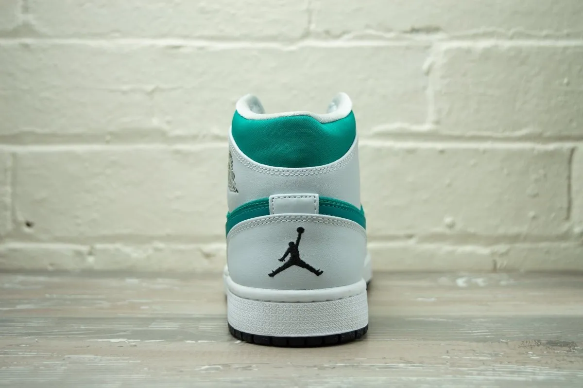 Nike Air Jordan 1 Mid Lush Teal 554724 306