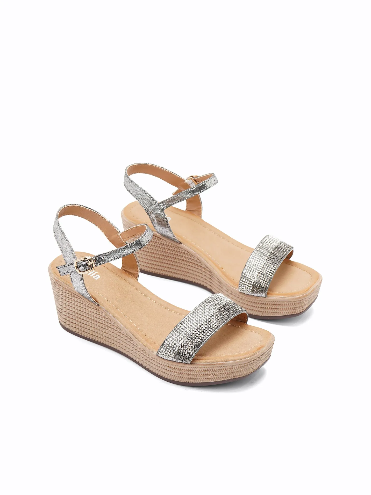 Nina Wedge Sandals