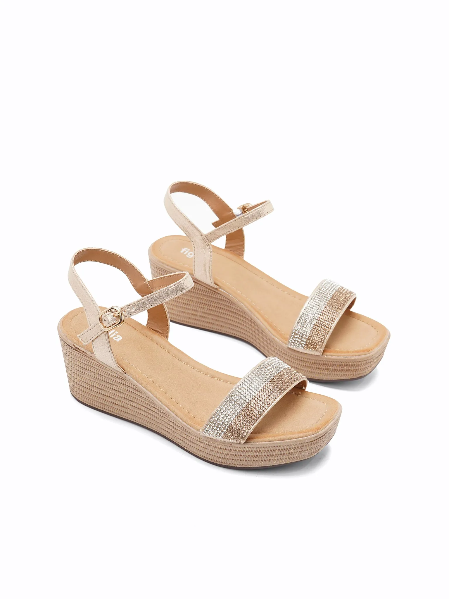 Nina Wedge Sandals