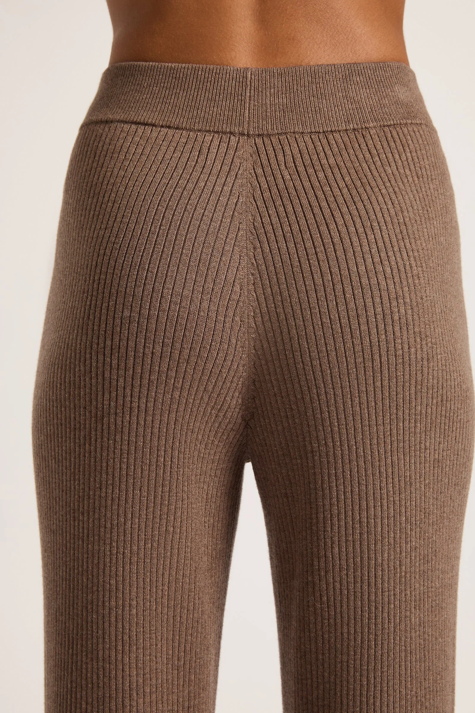 NUDE LUCY Malo Knit Pant MOCHA