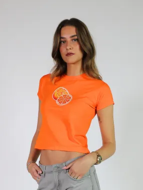 ORANGES BABY TEE - ORANGE