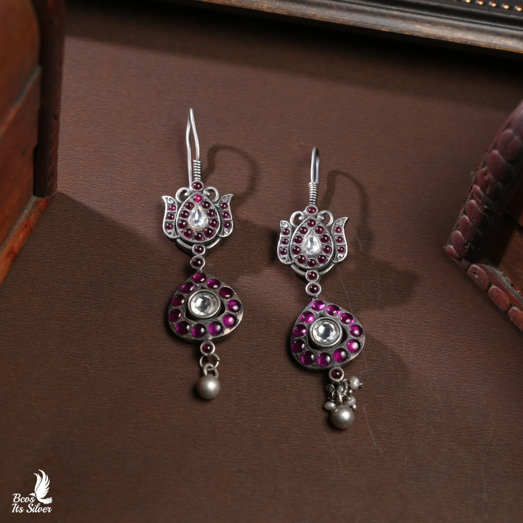 Oxidized Earring - 5059