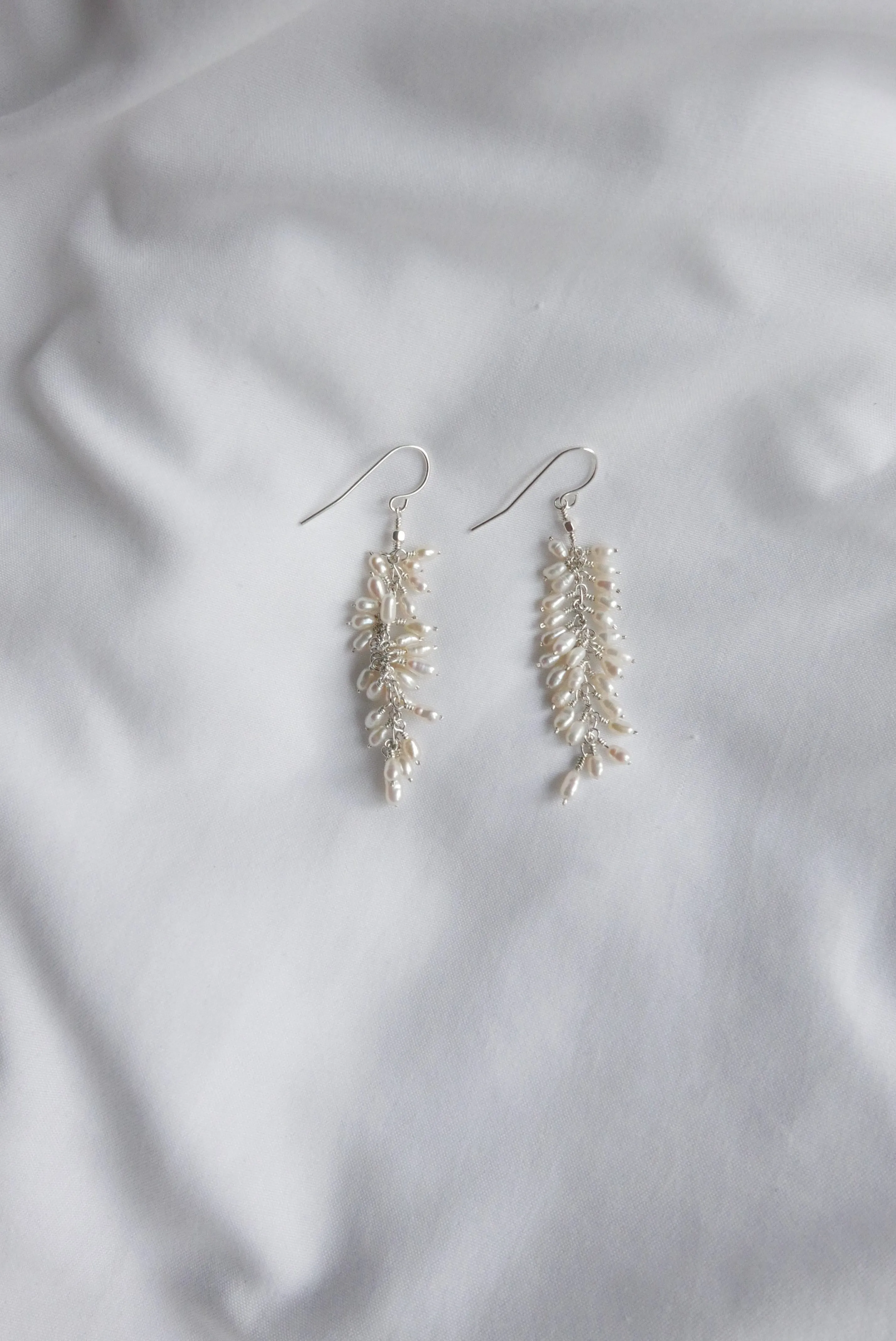 Pearl Fringe Earrings