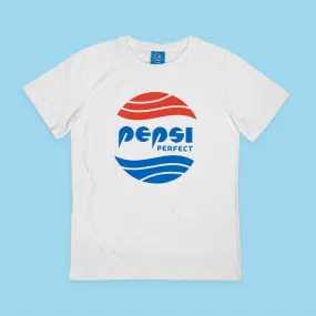 Pepsi Perfect Summer White T-Shirt - UK XL / US L