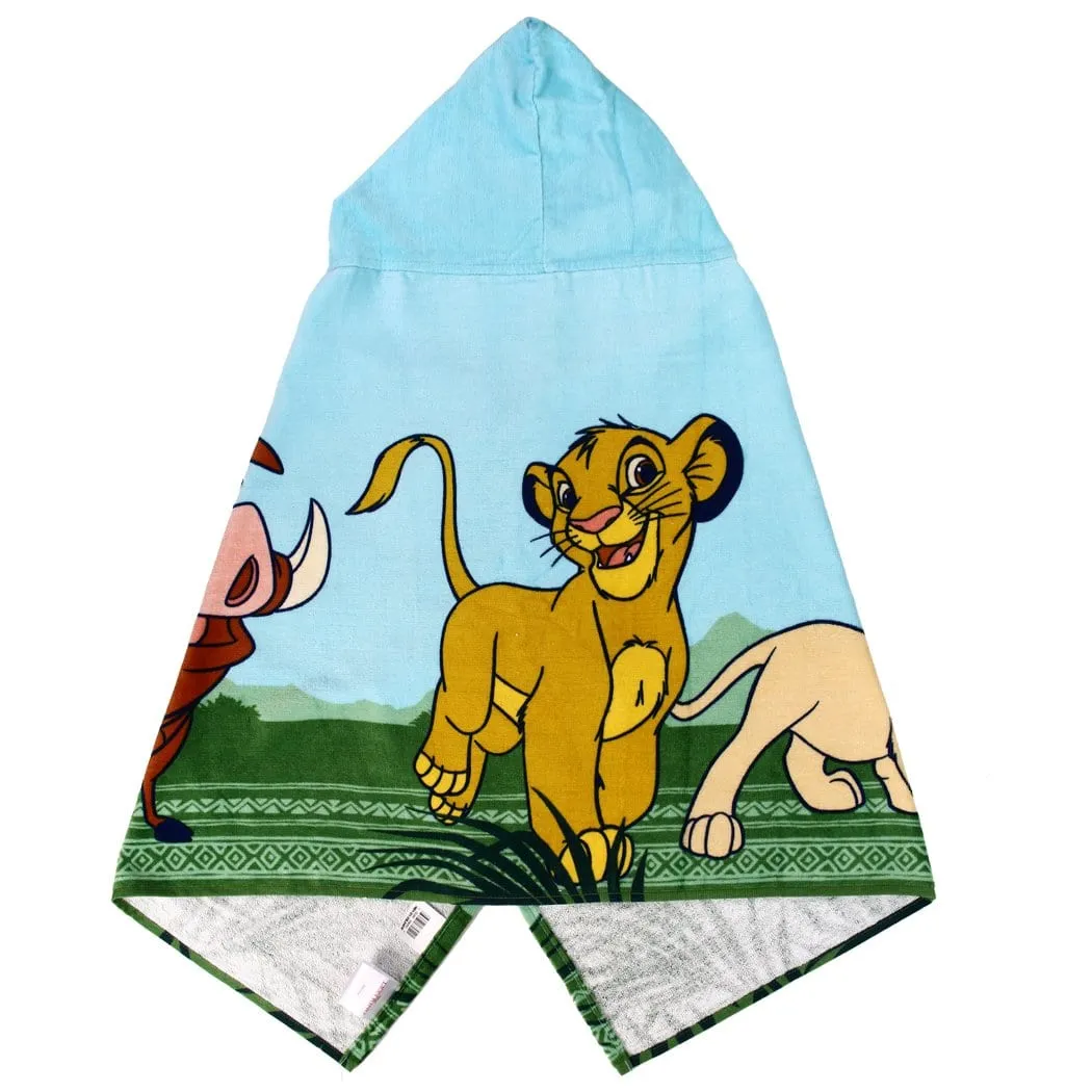 Personalized Embroidered Hooded Towel - Lion King