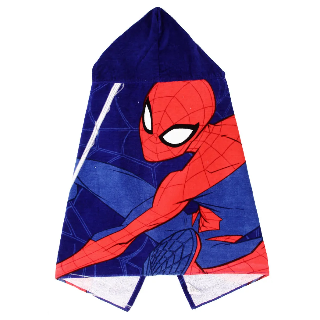 Personalized Embroidered Hooded Towel - Spider-Man