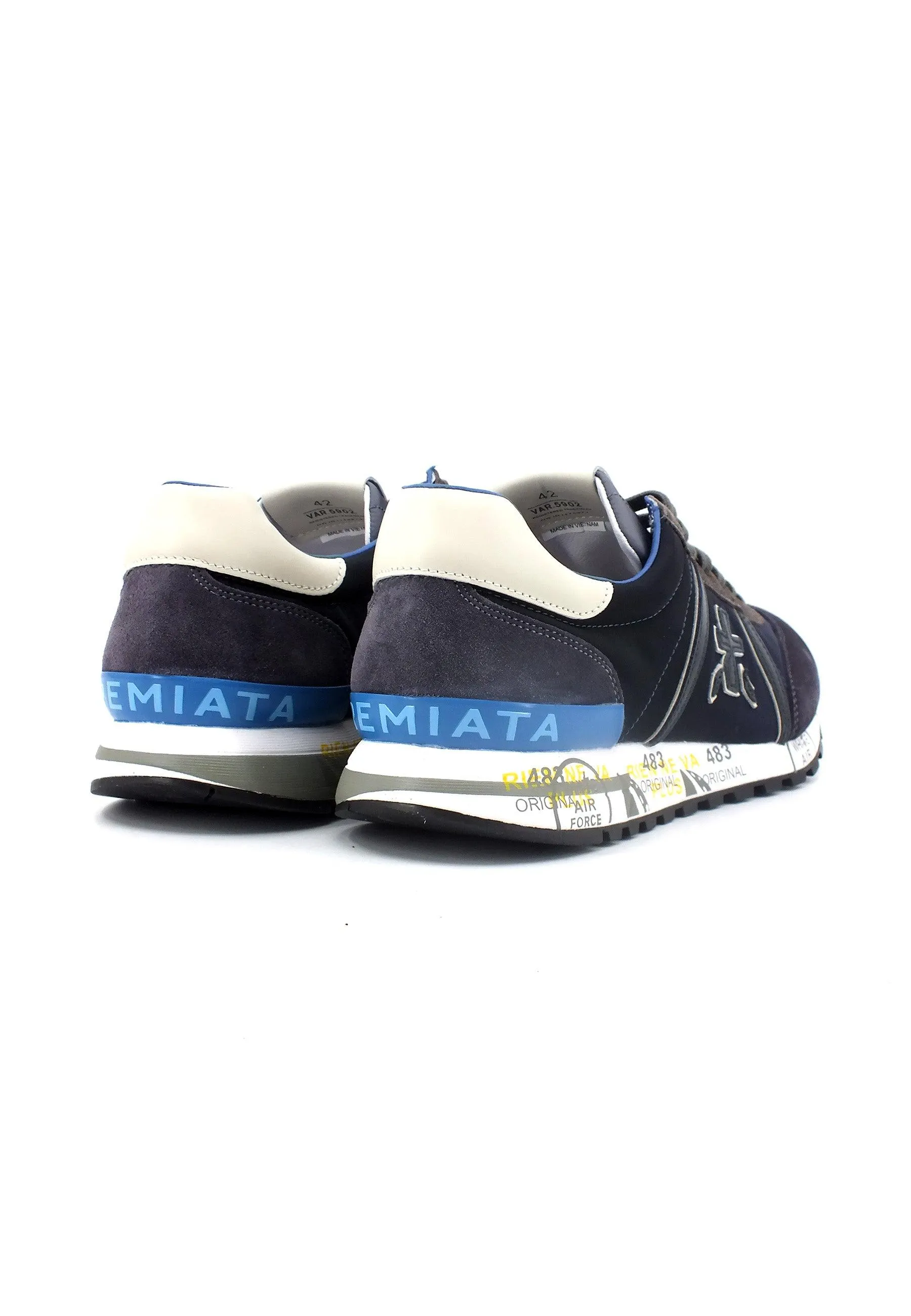 PREMIATA Sneaker Uomo Blue Dark Grey LUCY-5902