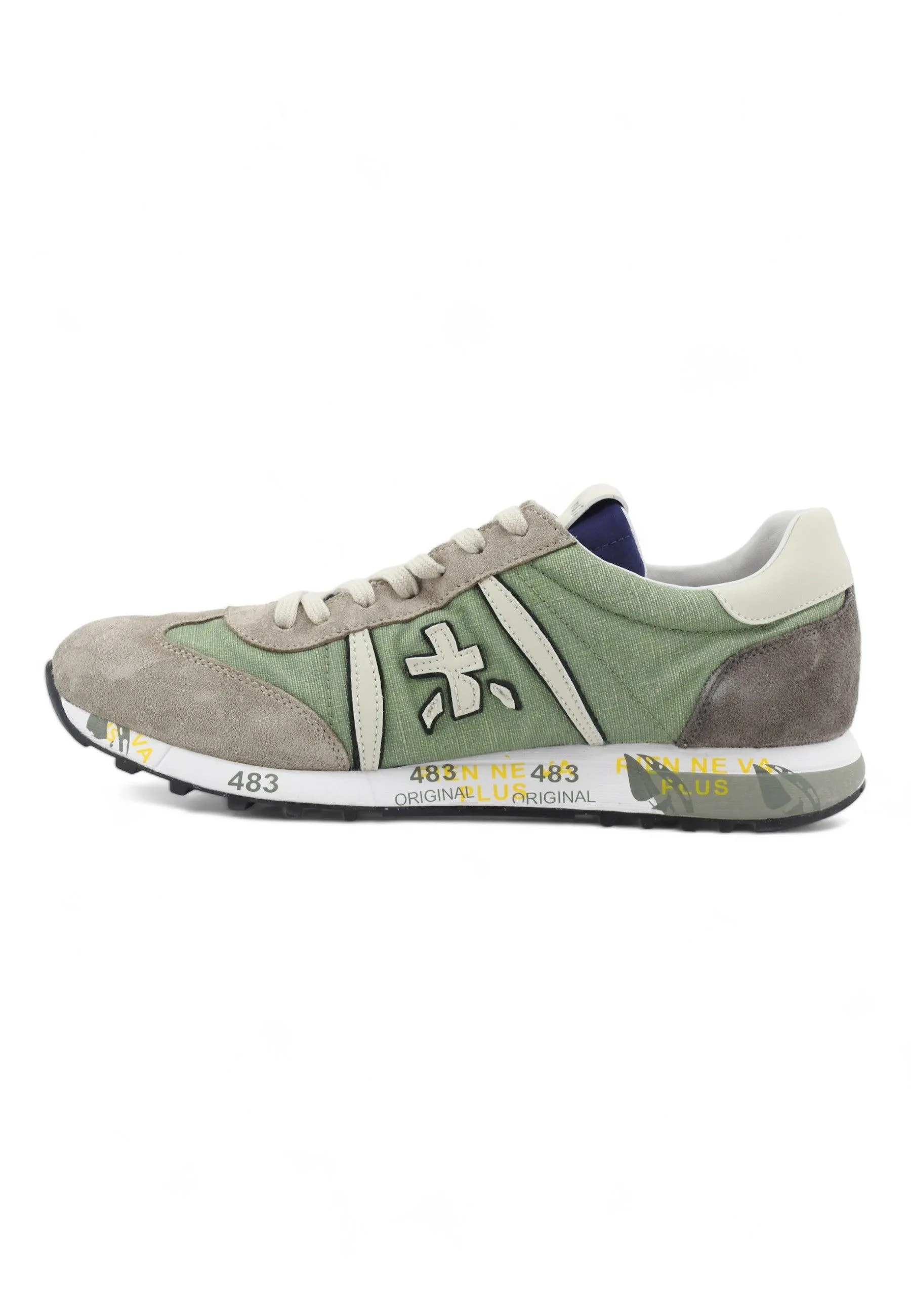 PREMIATA Sneaker Uomo Grey Green LUCY-6602