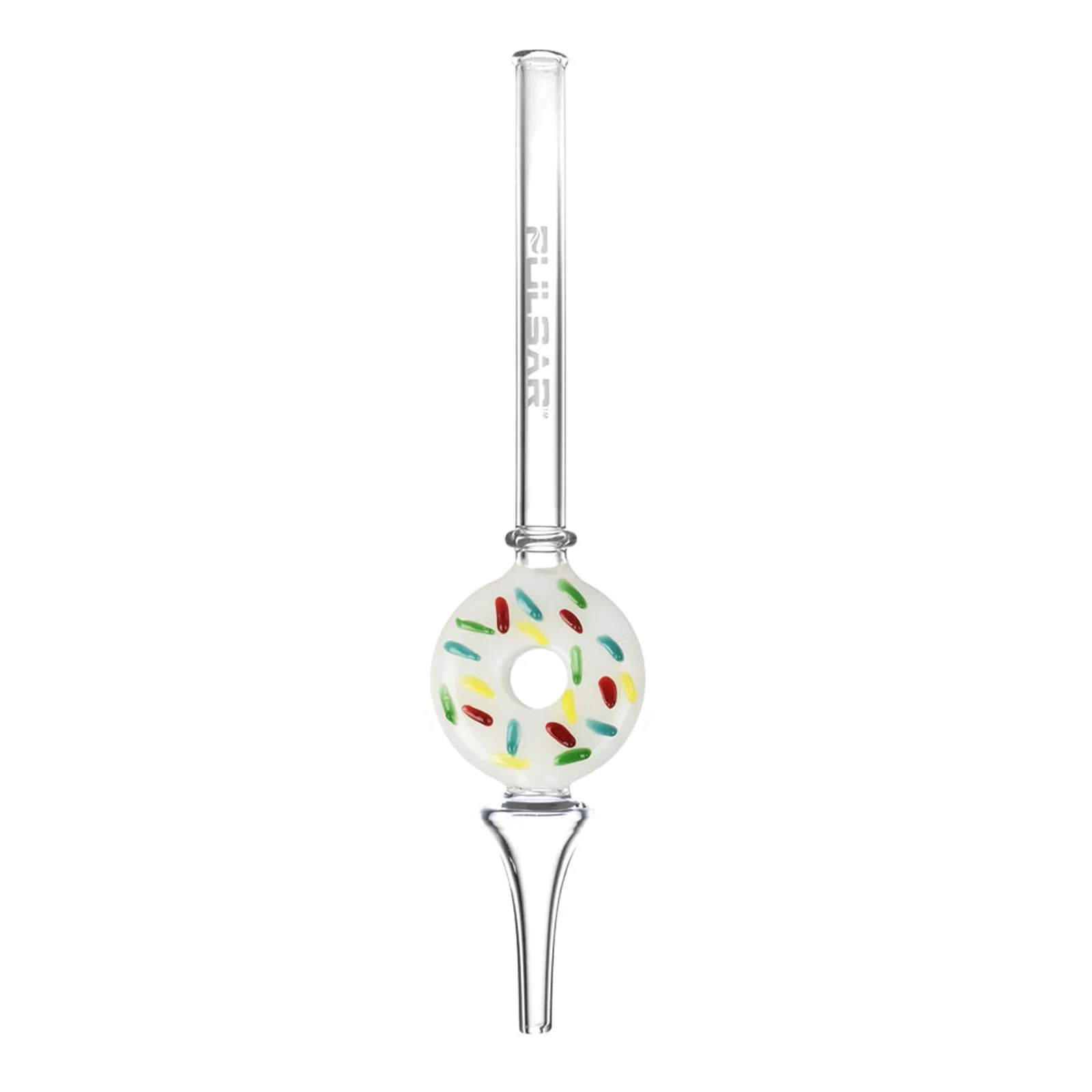 Pulsar Frosted Nectar Collector with Donut Diffuser